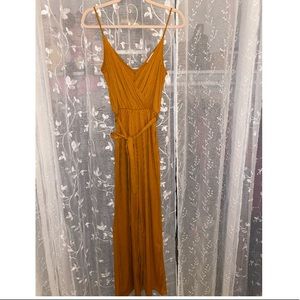 Mustard yellow jumpsuit